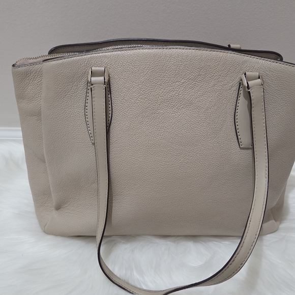 Kate Spade New York Monet Large Triple Compartment Tote in Cream - Picture 3 of 6